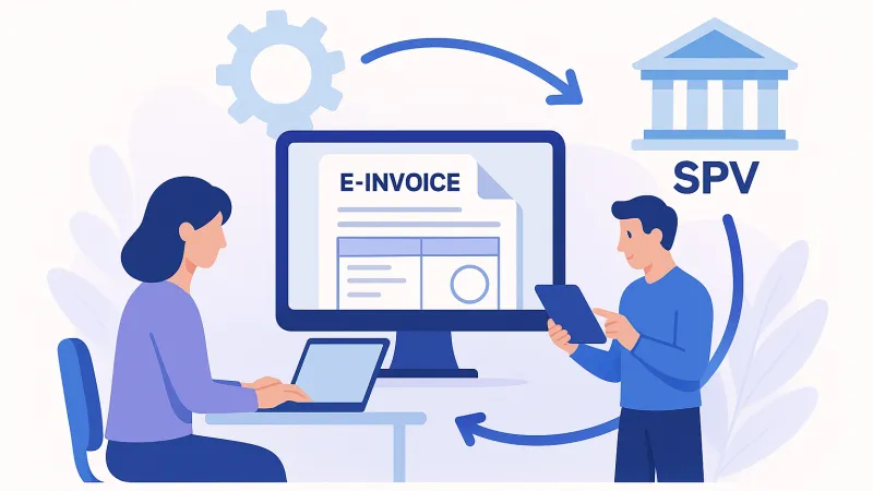 Program facturare cu eFactura: conectarea automată cu SPV pentru preluare și transmitere e‑Facturi