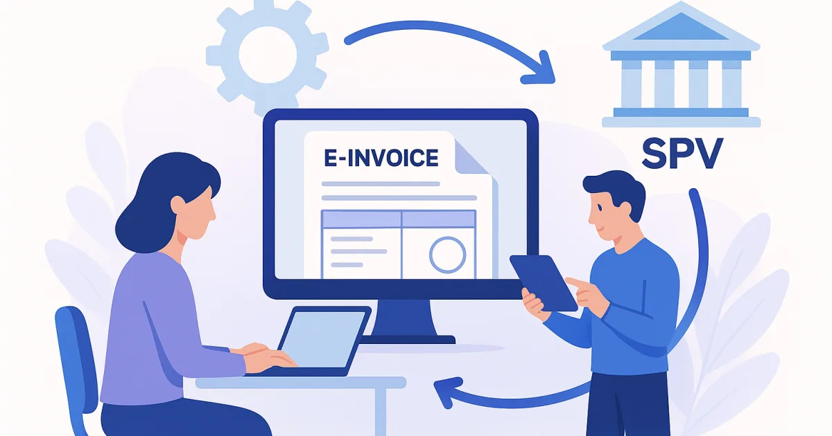 Program facturare cu eFactura: conectarea automată cu SPV pentru preluare și transmitere e‑Facturi