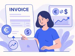 Program facturare online: facturi în valută fără bătăi de cap, cu conversii și curs valutar afișate corect